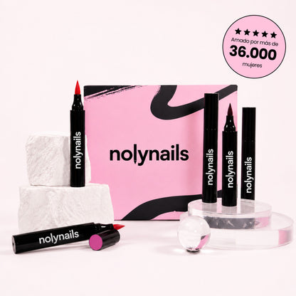 5 esmaltes em caneta sem lâmpada UV | Nolynails™